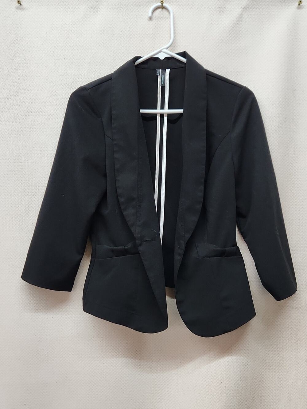Maurices Black Shawl Collar Blazer